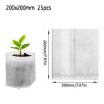 Environmentally Friendly Grow Bags – Breathable for Seedlings