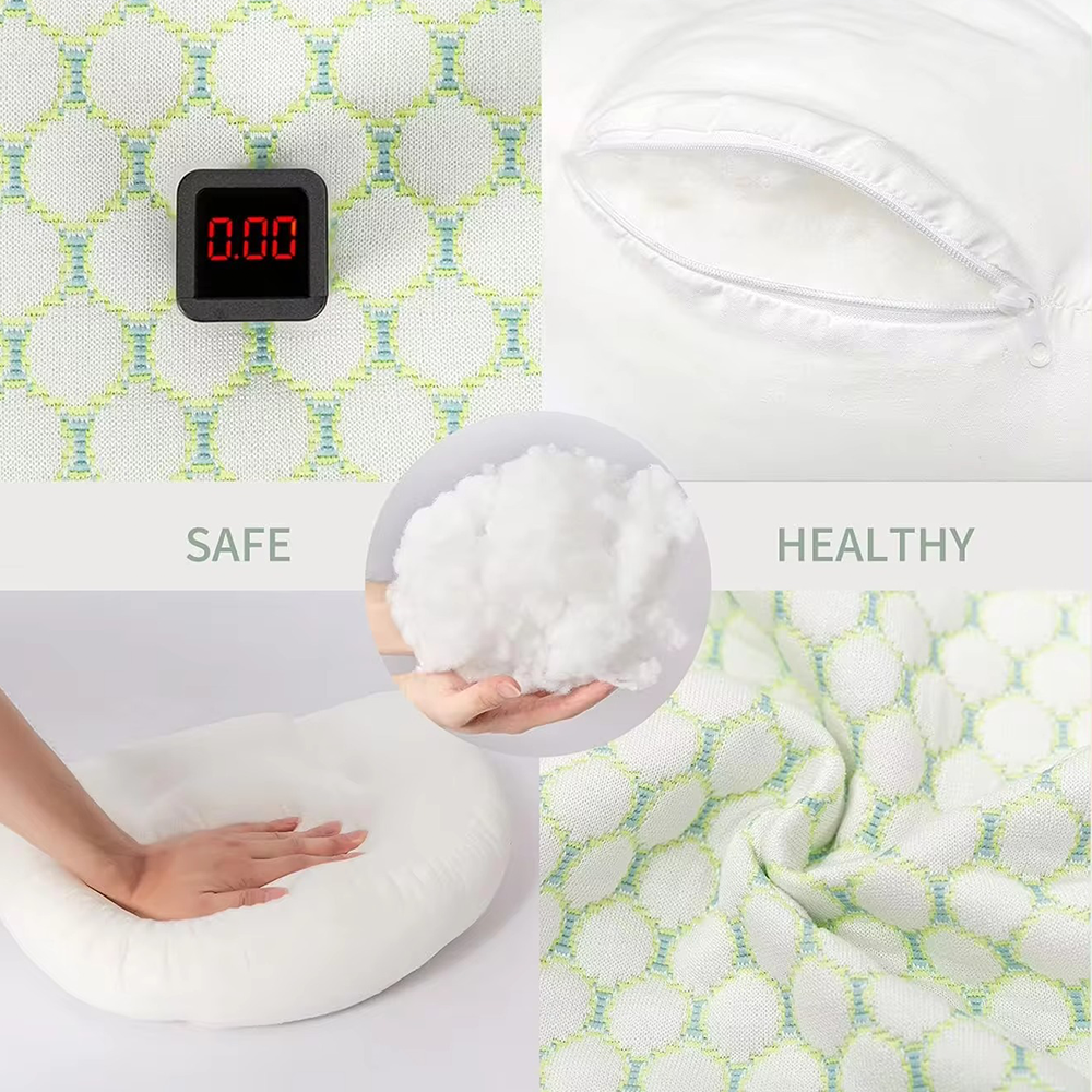 U-Shaped Pregnancy Pillow - Full Body Support & Washable Cover