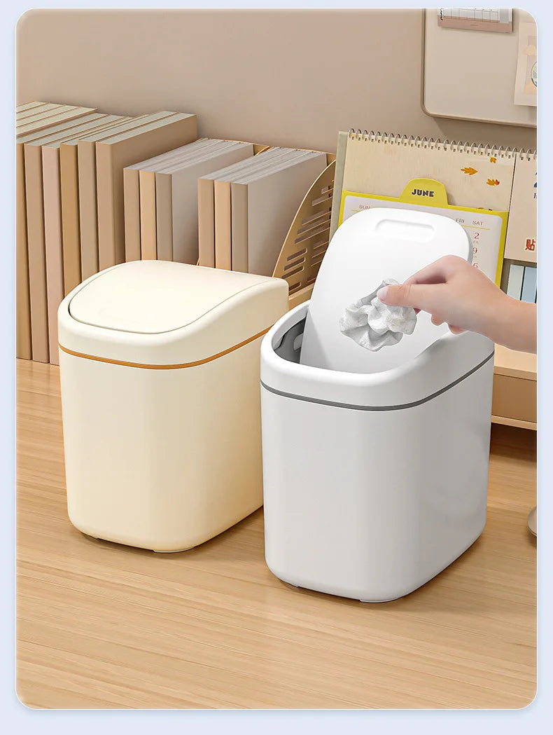 Mini Abfallbehälter für Schreibtisch – Praktischer Hygieneeimer