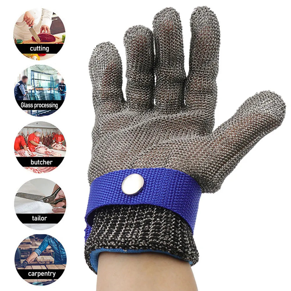Schnittfeste Handschuhe aus Edelstahl – Optimaler Schutz für Hände