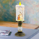 Christmas Water Candle with Crystal Echo