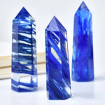 Kristallklarer Obelisk aus Naturquarz | Spirituelle Energie für dein Zuhause