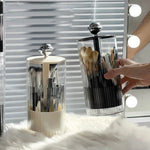 Makeup Brush Organizer with Automatic Lifting Function and Luxurious Design