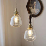 Elegante Kristall-Pendelleuchte im Vintage-Stil