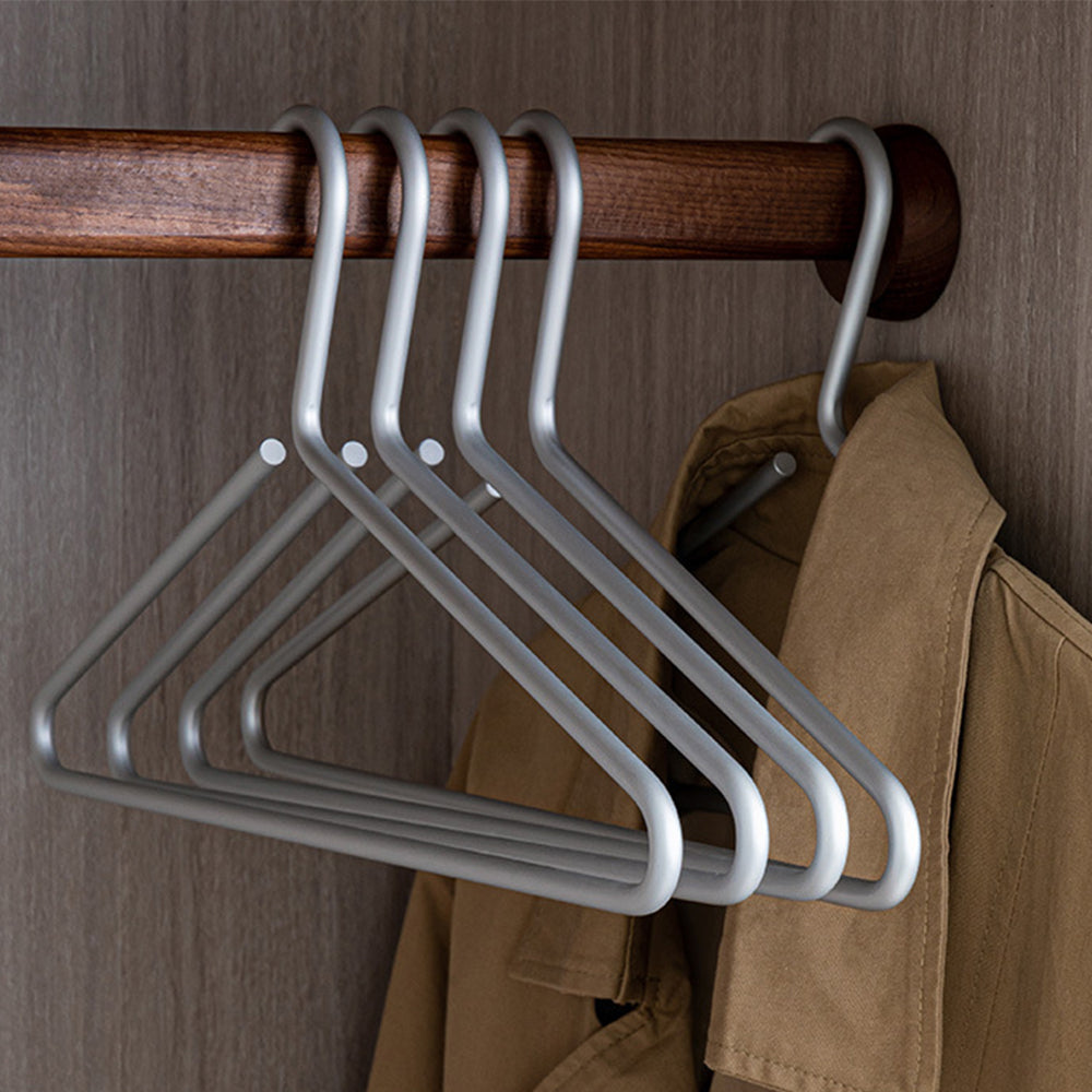 Stylische Metall-Kleiderbügel für elegante Aufbewahrung (5 Stück)