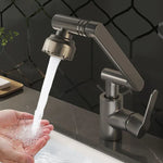 FlexiFlow 360° Universeller Wasserhahn für Waschbecken