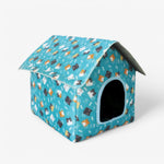 Weatherproof Pet House "CozyNest" for Cats and Small Dogs