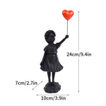 Modern Sculpture Series: Flower Thrower Statue