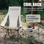 Leichter Outdoor Klappstuhl für Camping und Garten