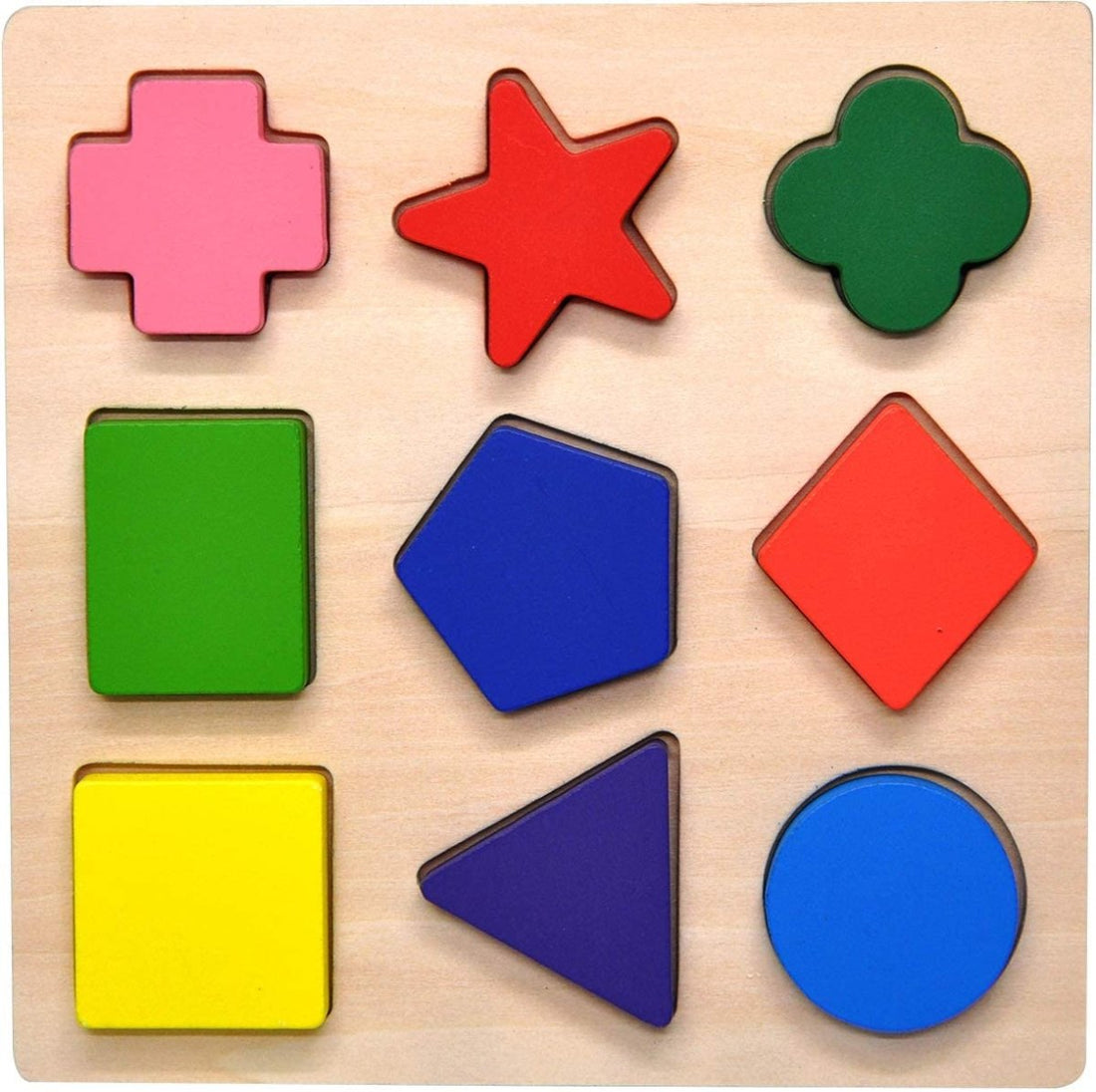 Formenpuzzle - Fördert Erkennung und Fähigkeiten