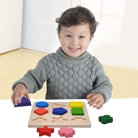 Formenpuzzle - Fördert Erkennung und Fähigkeiten