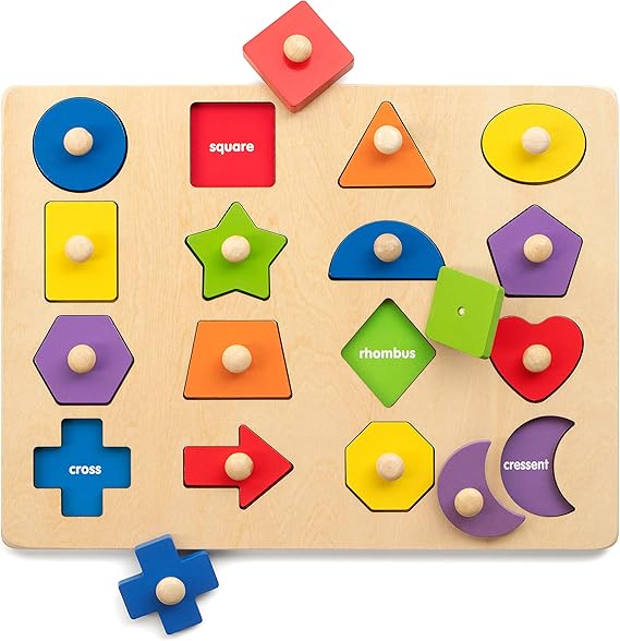 Formenpuzzle - Fördert Erkennung und Fähigkeiten