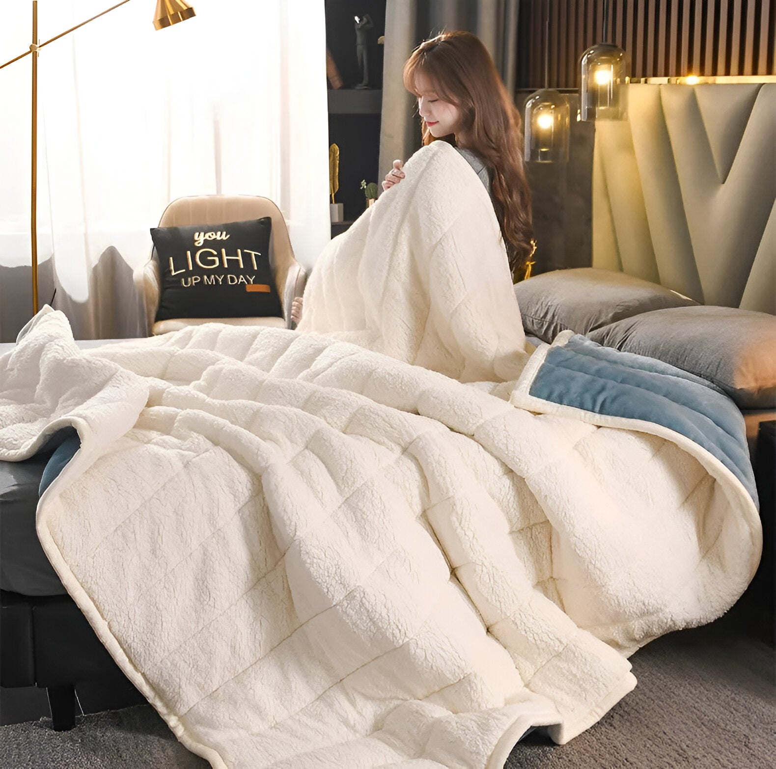 Luxuriöse Kuscheldecke – Weich, Warm und Vielseitig