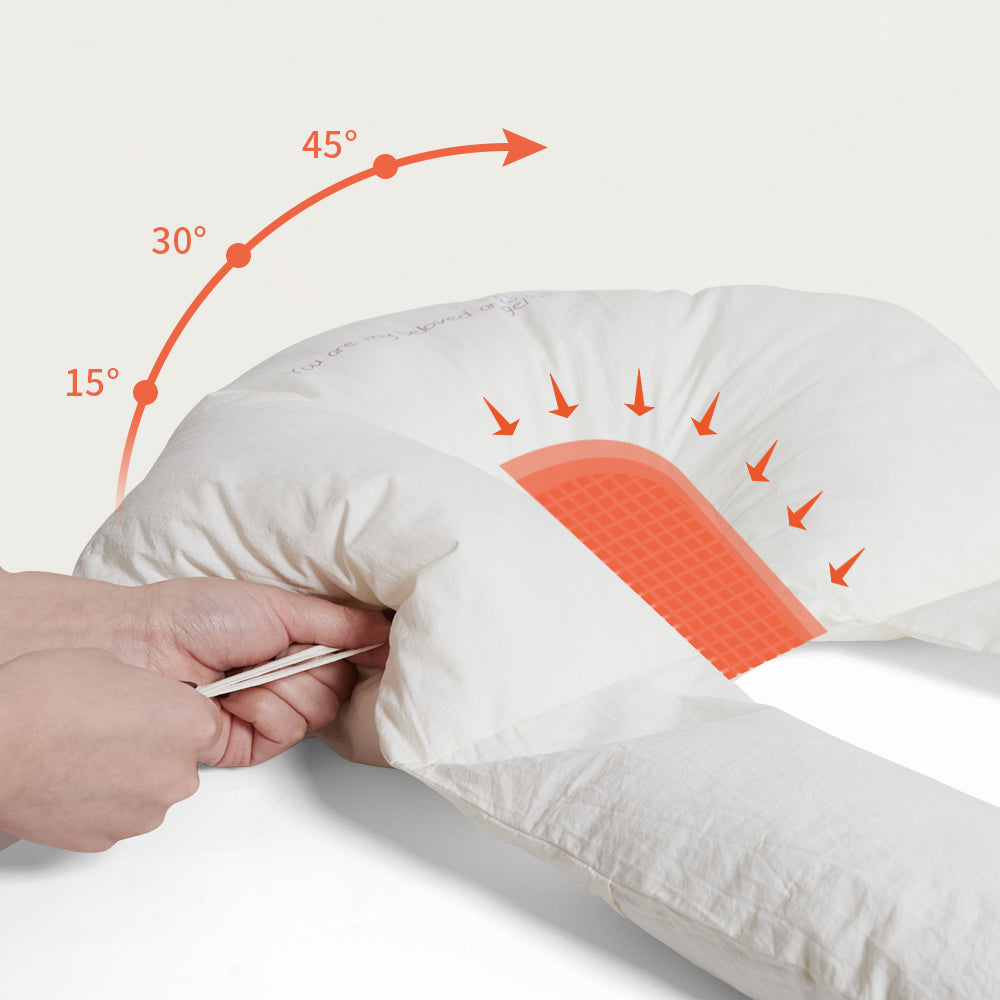 Ergonomisches Babykissen mit Antibakterieller Behandlung