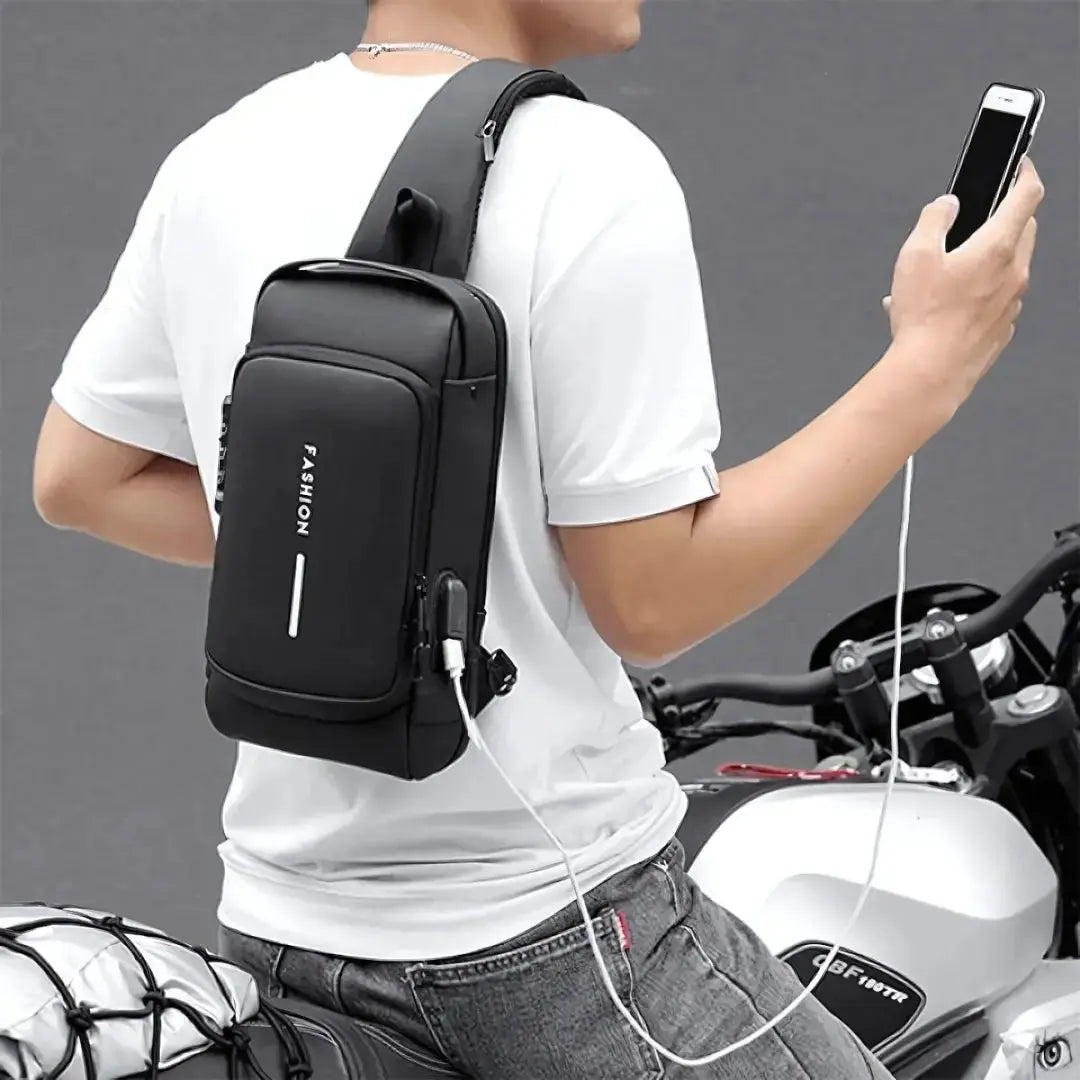 Anti-theft Backpack – Cut-resistant & with USB Charging Port