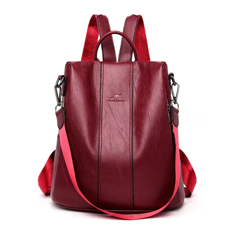 Eleganter Sicherheitsrucksack | Antidiebstahl-Rucksack mit Versteckfächern