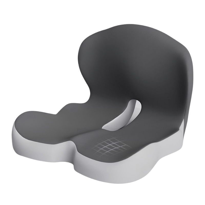 Comfortable Seat Cushion | Ergonomic Memory Foam Pillow | Pressure Relieving & Non-Slip | ComfortSeat