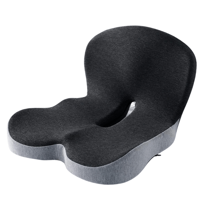Comfortable Seat Cushion | Ergonomic Memory Foam Pillow | Pressure Relieving & Non-Slip | ComfortSeat