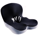 Comfortable Seat Cushion | Ergonomic Memory Foam Pillow | Pressure Relieving & Non-Slip | ComfortSeat