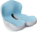 Comfortable Seat Cushion | Ergonomic Memory Foam Pillow | Pressure Relieving & Non-Slip | ComfortSeat