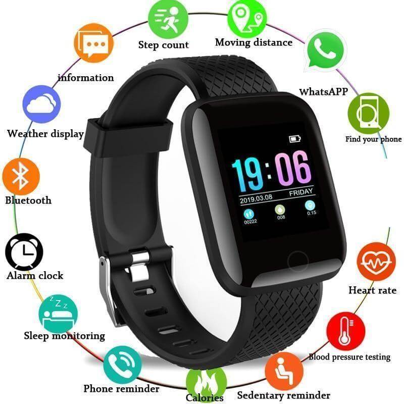 Intelligente Fitness Tracker Uhr