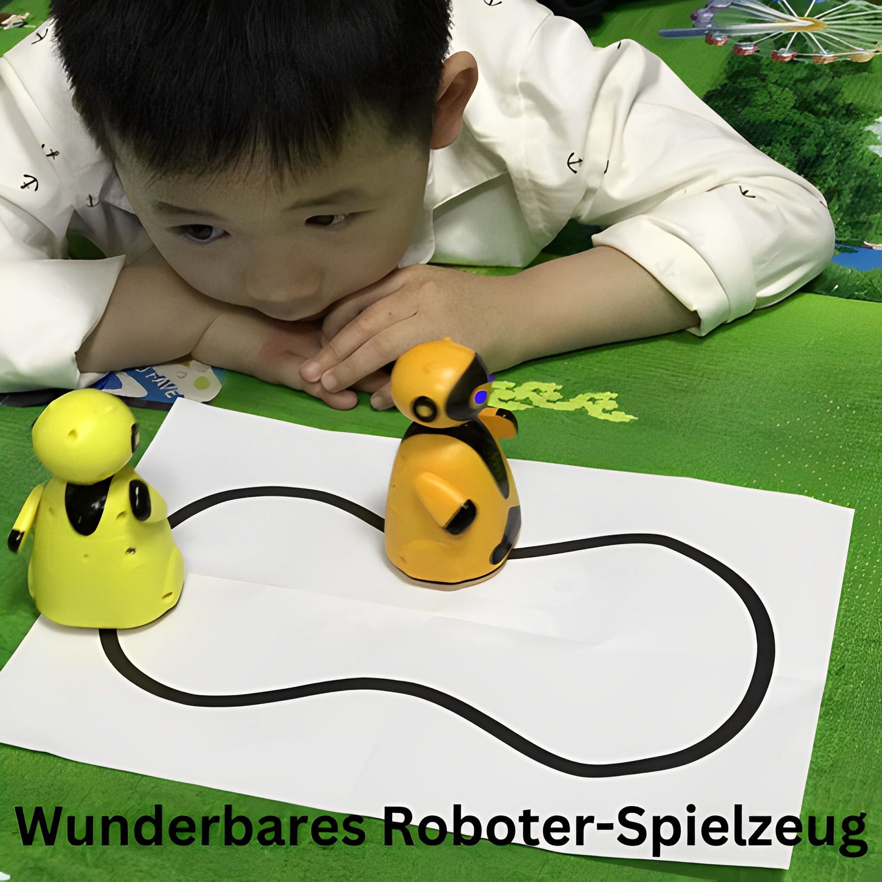 Creative Drawing Robot – Mini Induction Toy