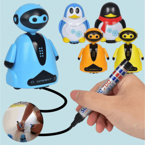 Creative Drawing Robot – Mini Induction Toy