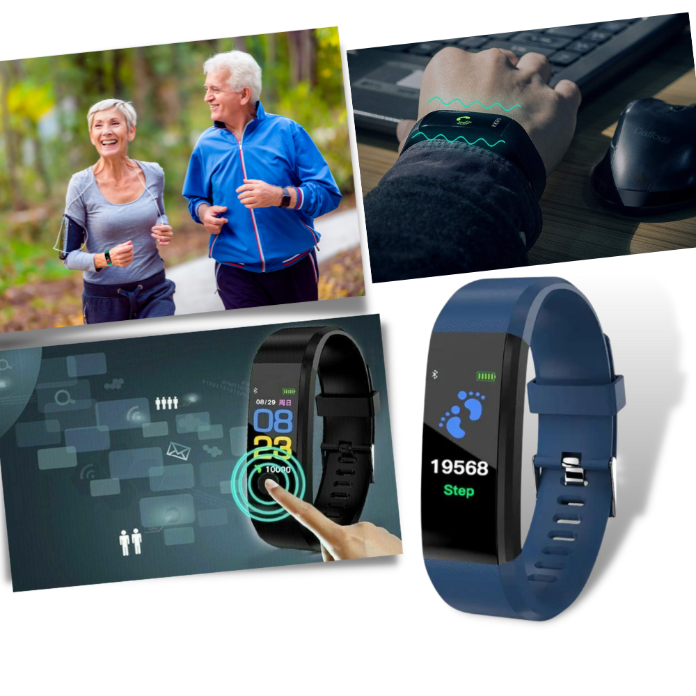 Fitness Watch | Health Monitoring Made Easy | Heart and Sleep Monitor | VitalGuard