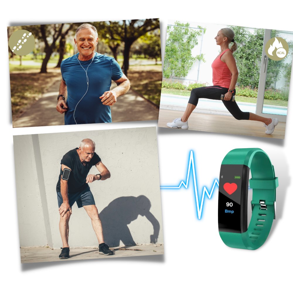 Fitness Watch | Health Monitoring Made Easy | Heart and Sleep Monitor | VitalGuard