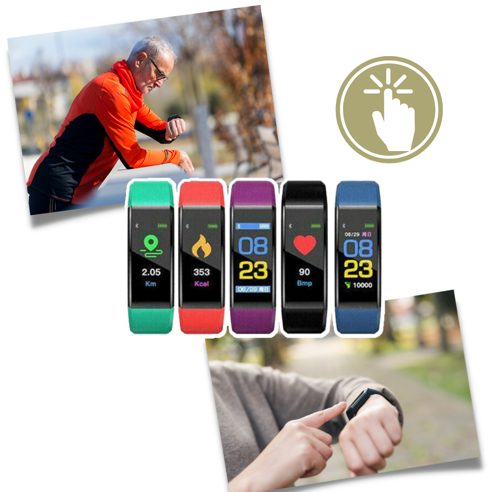 Fitness Watch | Health Monitoring Made Easy | Heart and Sleep Monitor | VitalGuard