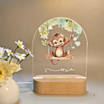 Personalized Night Light with Name - Gentle Warm LED Lighting for Kids