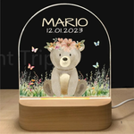 Personalized Night Light with Name - Gentle Warm LED Lighting for Kids