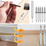 Eckleisten | Nägel-Set für Leisten | Einfache Installation | FixLeiste Pro