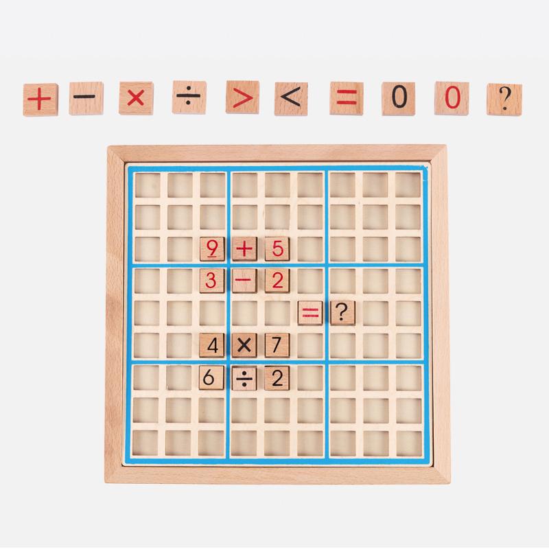 Sodera - Umweltfreundliches Sudoku-Puzzle aus Holz für jede Altersgruppe