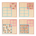 Sodera - Umweltfreundliches Sudoku-Puzzle aus Holz für jede Altersgruppe
