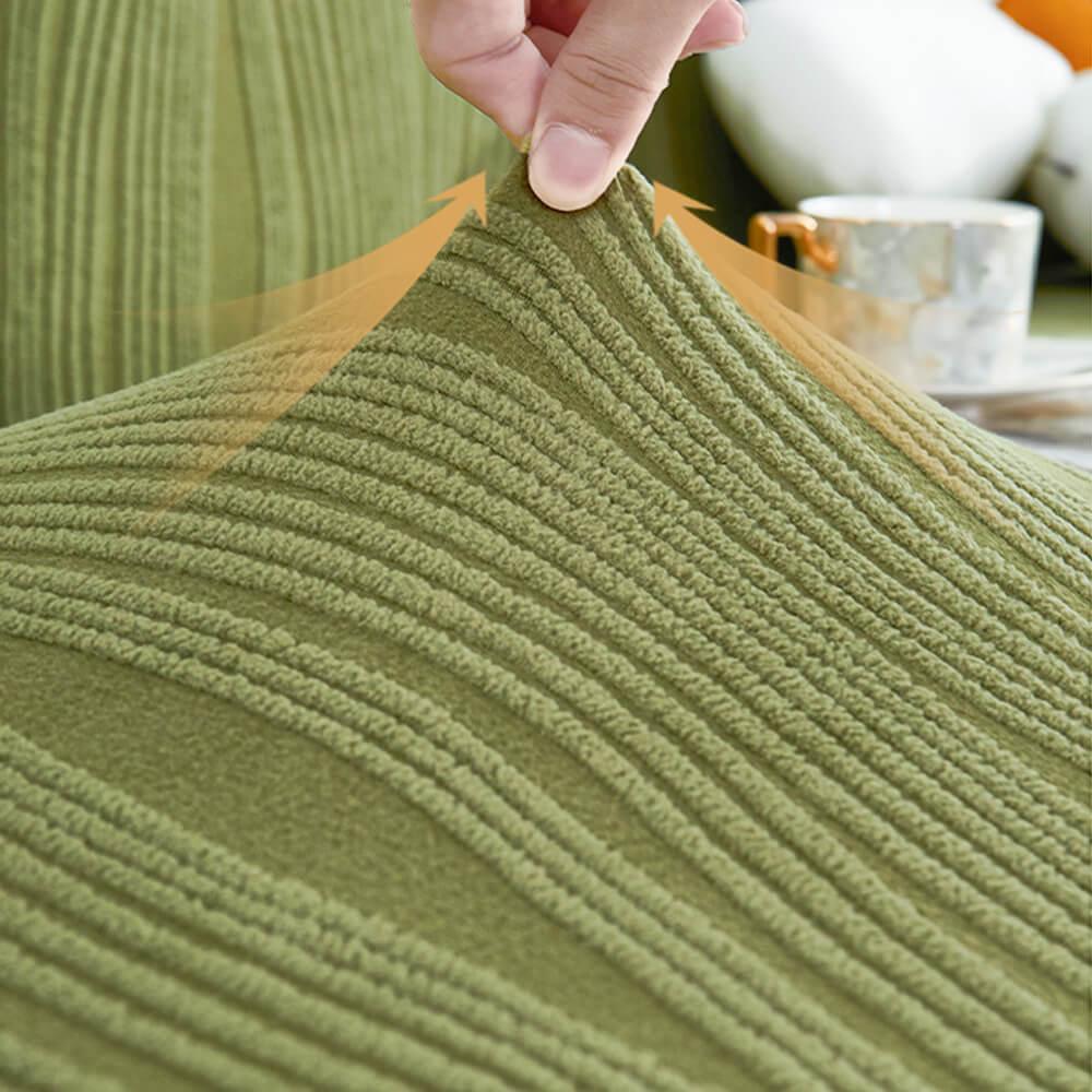 Eleganter Sofabezug aus Jacquardstoff für Tierliebhaber