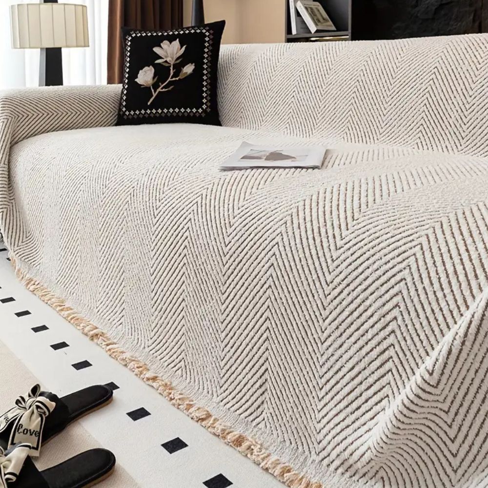 Protective throw for your living room couch