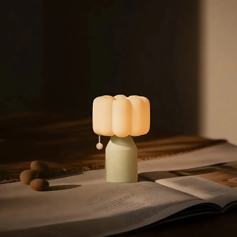 Cloud-Soft Table Lamp – Cordless Night Light for Any Room