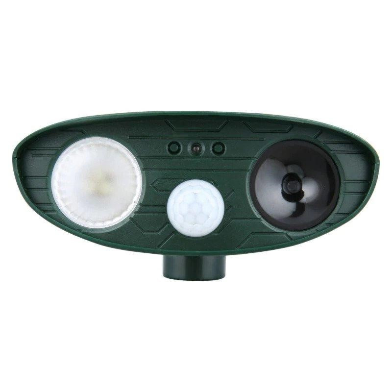 Solar-powered Ultrasound Rabbit Repellent with Flashing Light – Effective Protection for Your Garden