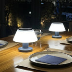 Modern Solar-Powered Table Lamp – USB-Rechargeable Light Source for Cozy Evenings