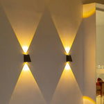 Solarbetriebene Wandlampe | Automatisch & Kabellos | Wetterfest