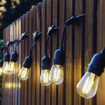Weatherproof Solar String Lights with Remote Control – 15m Outdoor Lighting with Shatterproof Bulbs