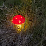 Solar Lights in a Playful Mushroom Design – 8 Lighting Modes for a Magical Atmosphere