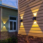 Solarbetriebene LED-Wandleuchten für den Außenbereich – Wetterfest und Einfach zu Installieren