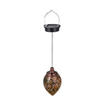 Solar-powered droplet light for garden lighting and decoration