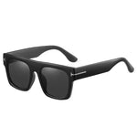 Modische Sonnenbrille | Überdimensionale Retro-Sonnenbrille mit Flachrahmen | Leicht und Bequem
