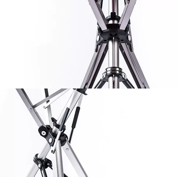 Faltbarer Gehstock mit Sitzfunktion und ergonomischem Griff