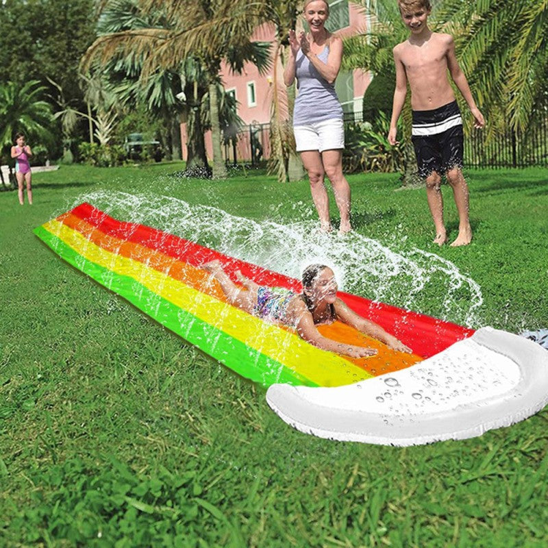 Rasanter Wasserrutsche - grenzenloser Rutschspaß
