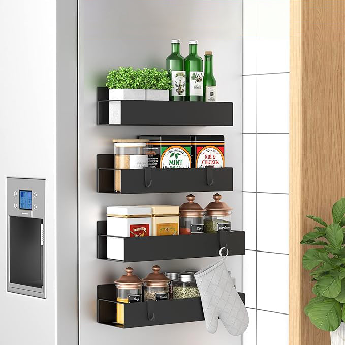 KitchenMagic | Magnetic Spice Rack for Organization and Overview