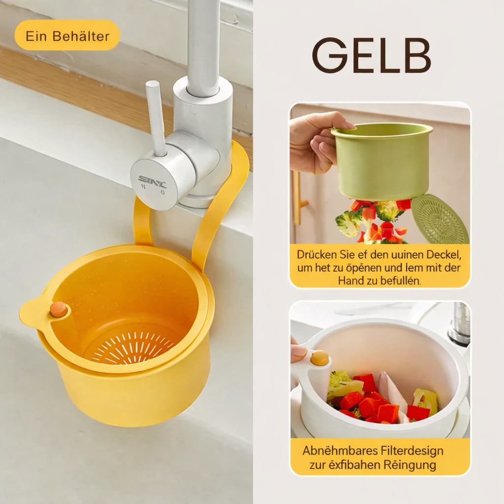 Space-Saving Dish Drying Basket for the Sink | Hygienic and Efficient